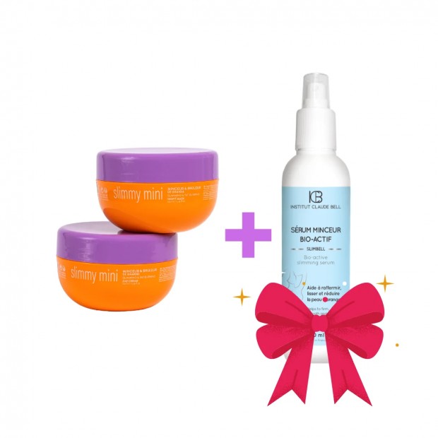 Fight Cellulite Combo: SLIMMY MINI Day Cream and Night Cream + GIFT (Slimbell Serum)