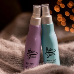 Heat protectant hair spray by Hair Jazz