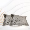 Satin pillowcase (Grey Color, 2 pieces)