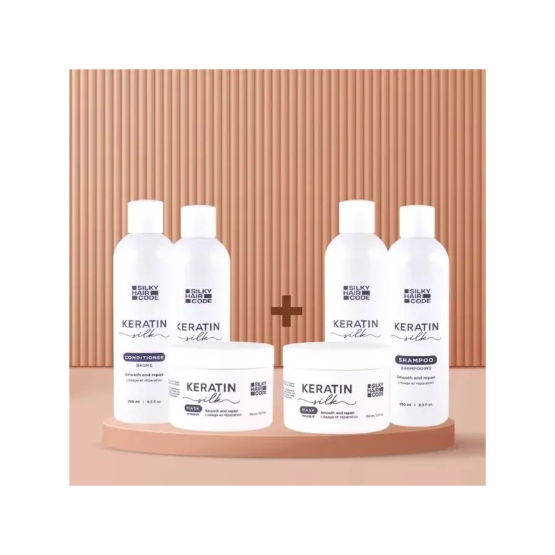 Keratin Silk Intense Repair Double Set